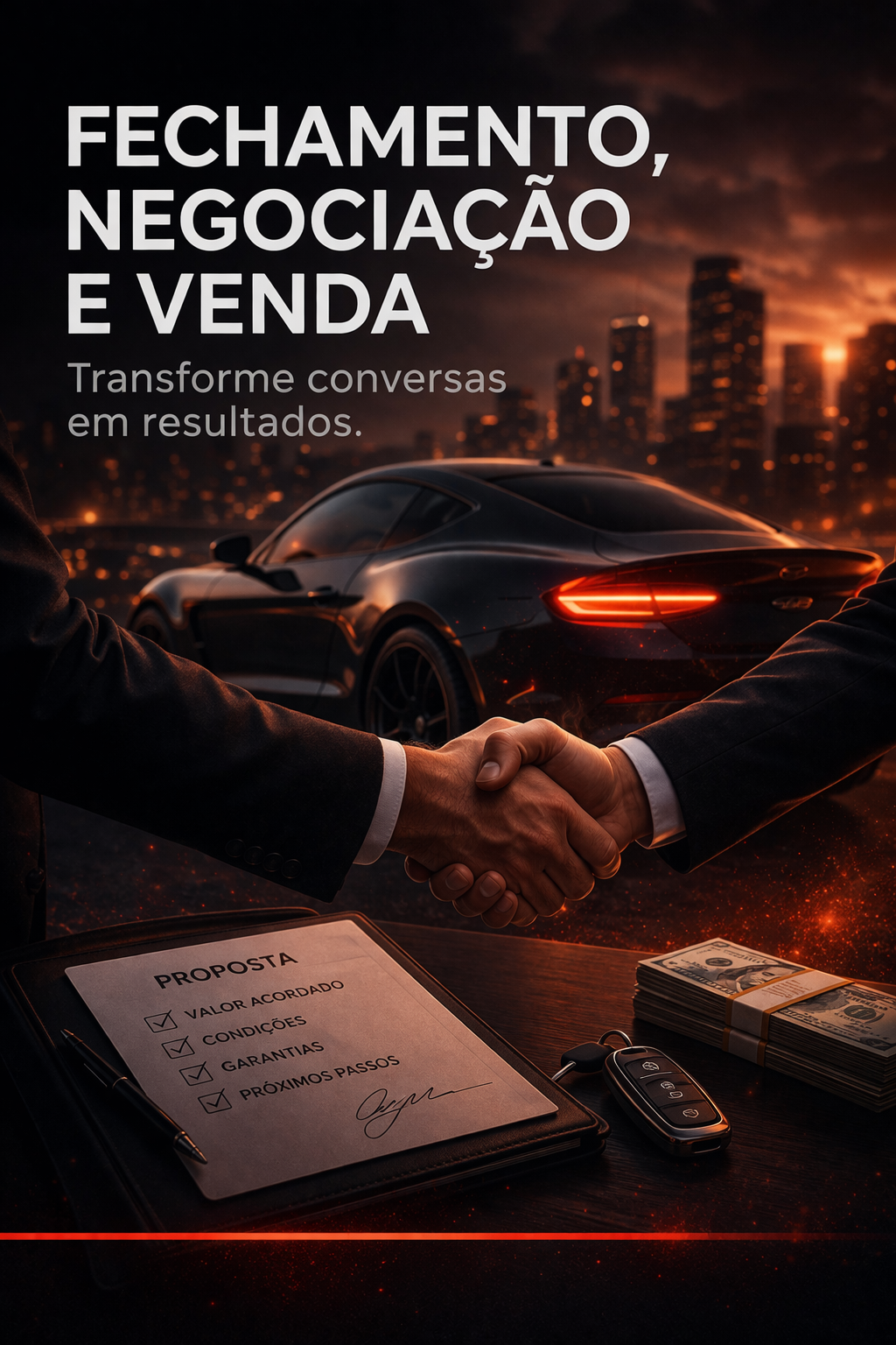 Fechamento, negociação e venda